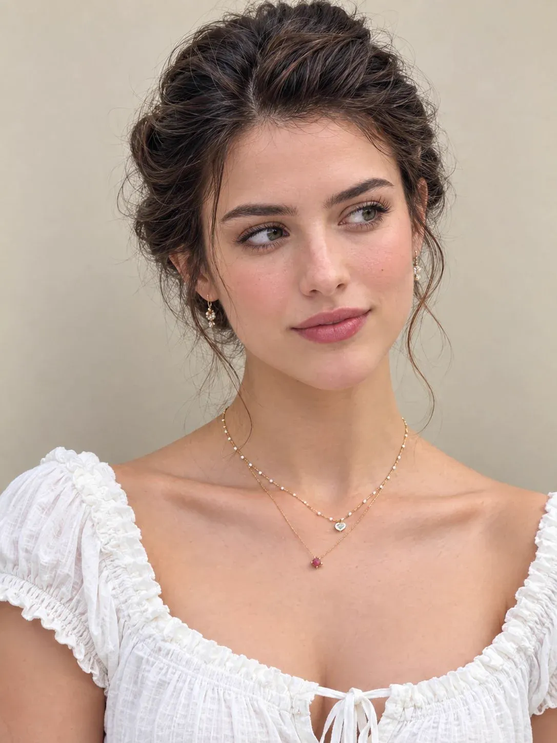 Ultra Beautiful With Natural Delicate Features Soft Fair