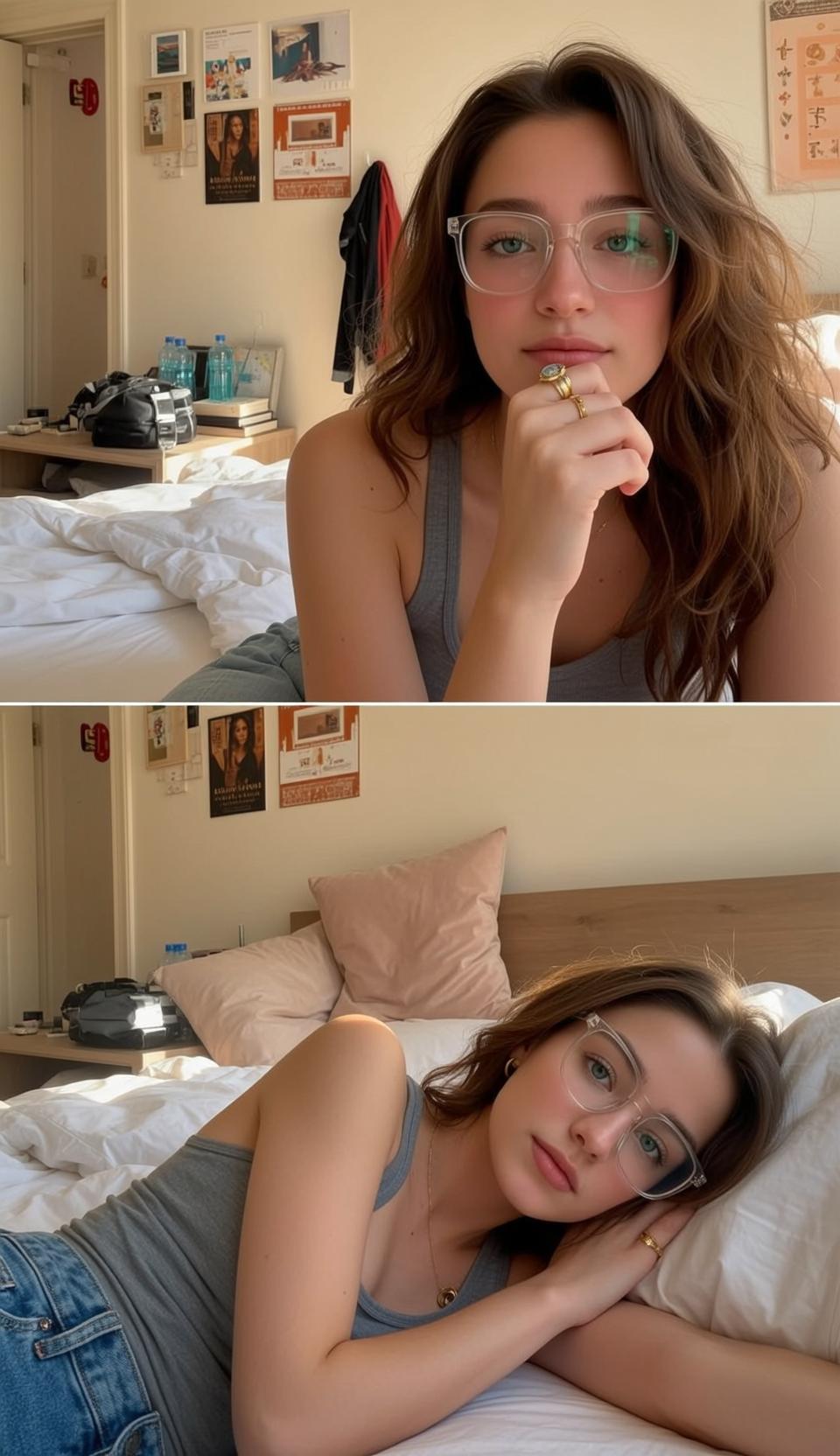 Explore Shown Two Distinct Poses Both Within