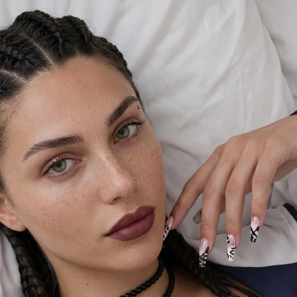 Braids Long Hair Makeup Choker