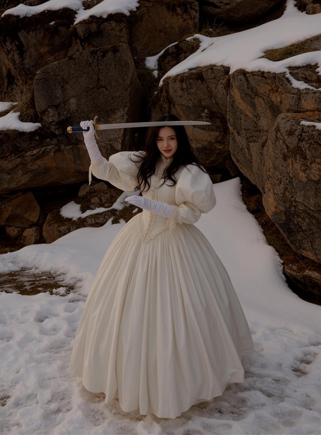 Victorian Sword Portrait
