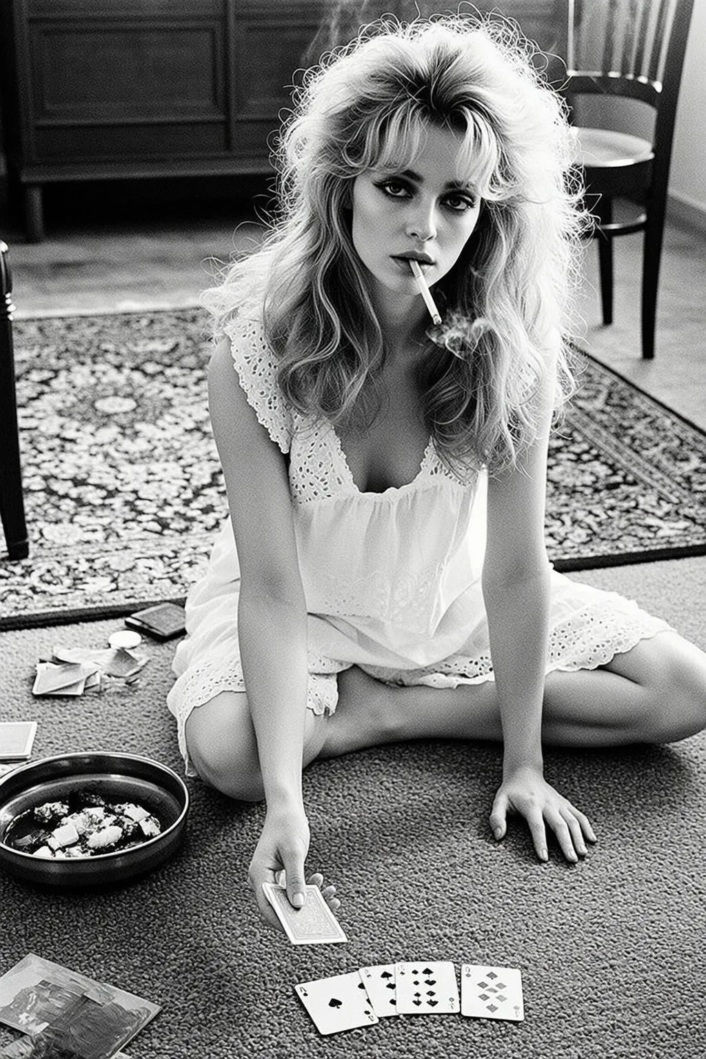 Makeup With White Dress