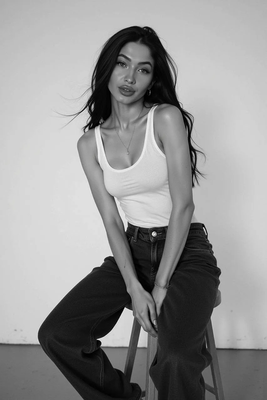 Makeup And Bracelets In Studio Portrait