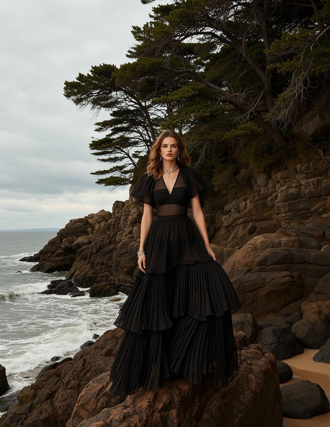 Rocky Coastline Portrait