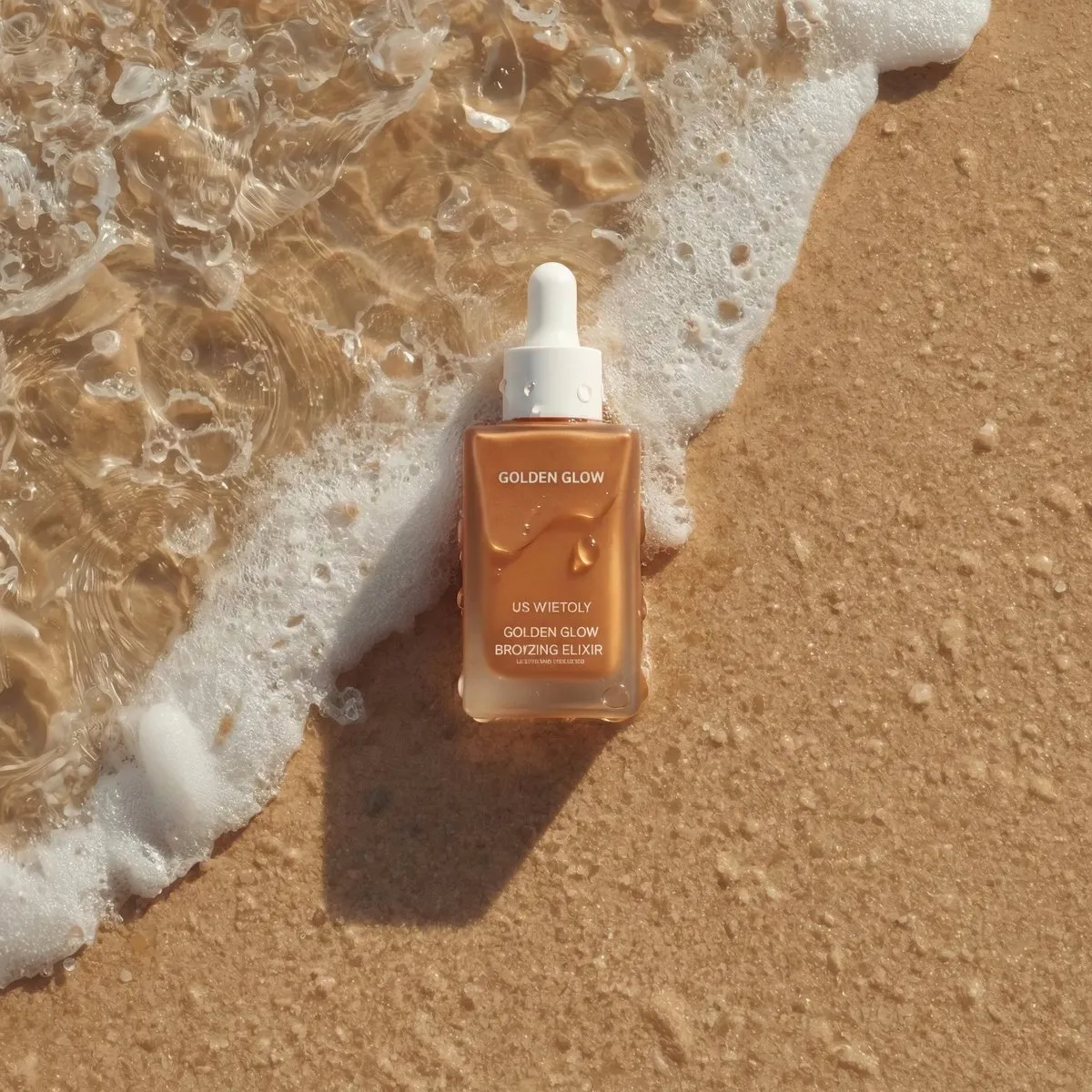 Realistic Bronzing Drop Beach Product Photo