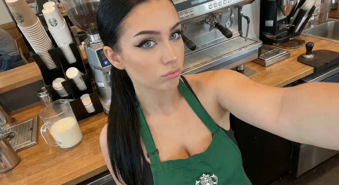 Starbucks Barista Selfie