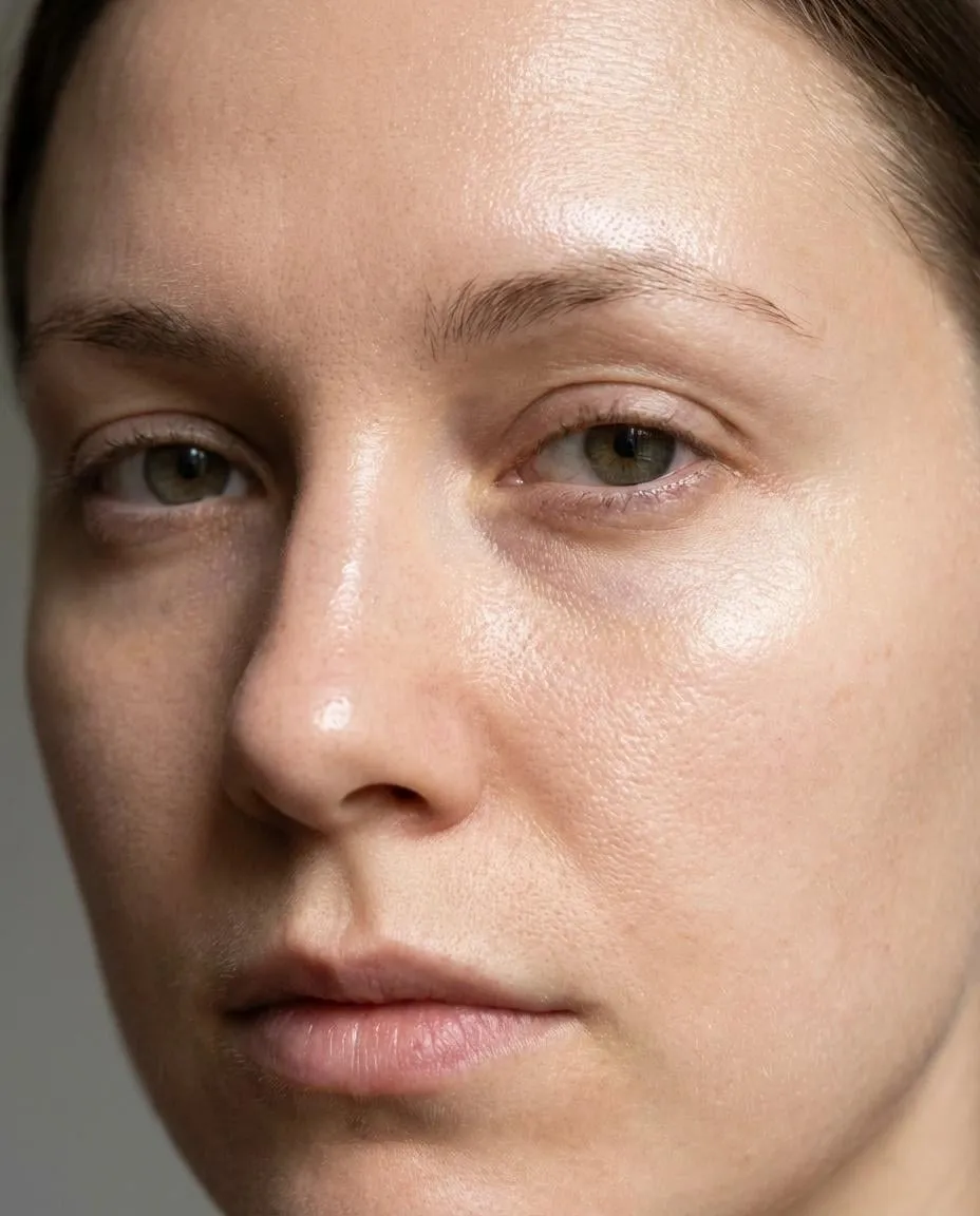 Macro Portrait Diffused Studio Light