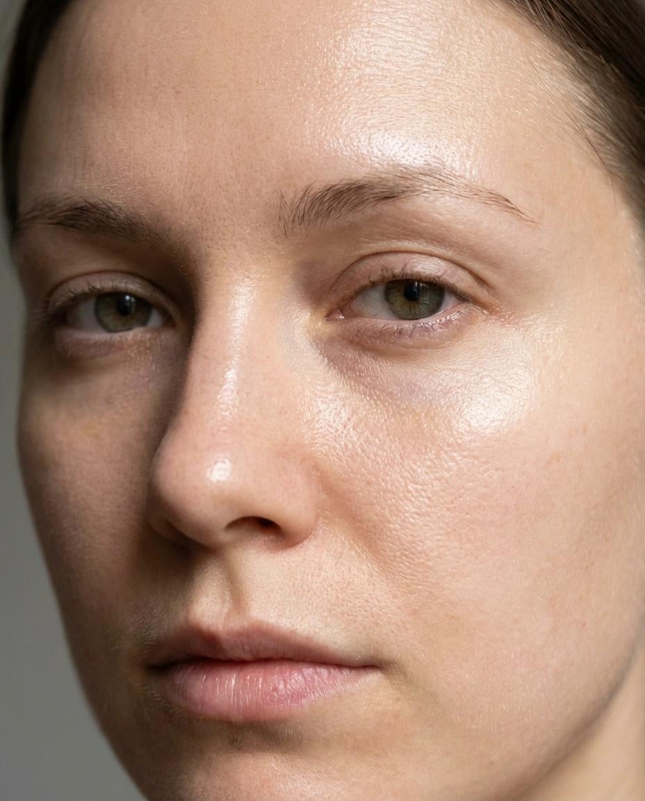 Macro Portrait Diffused Studio Light