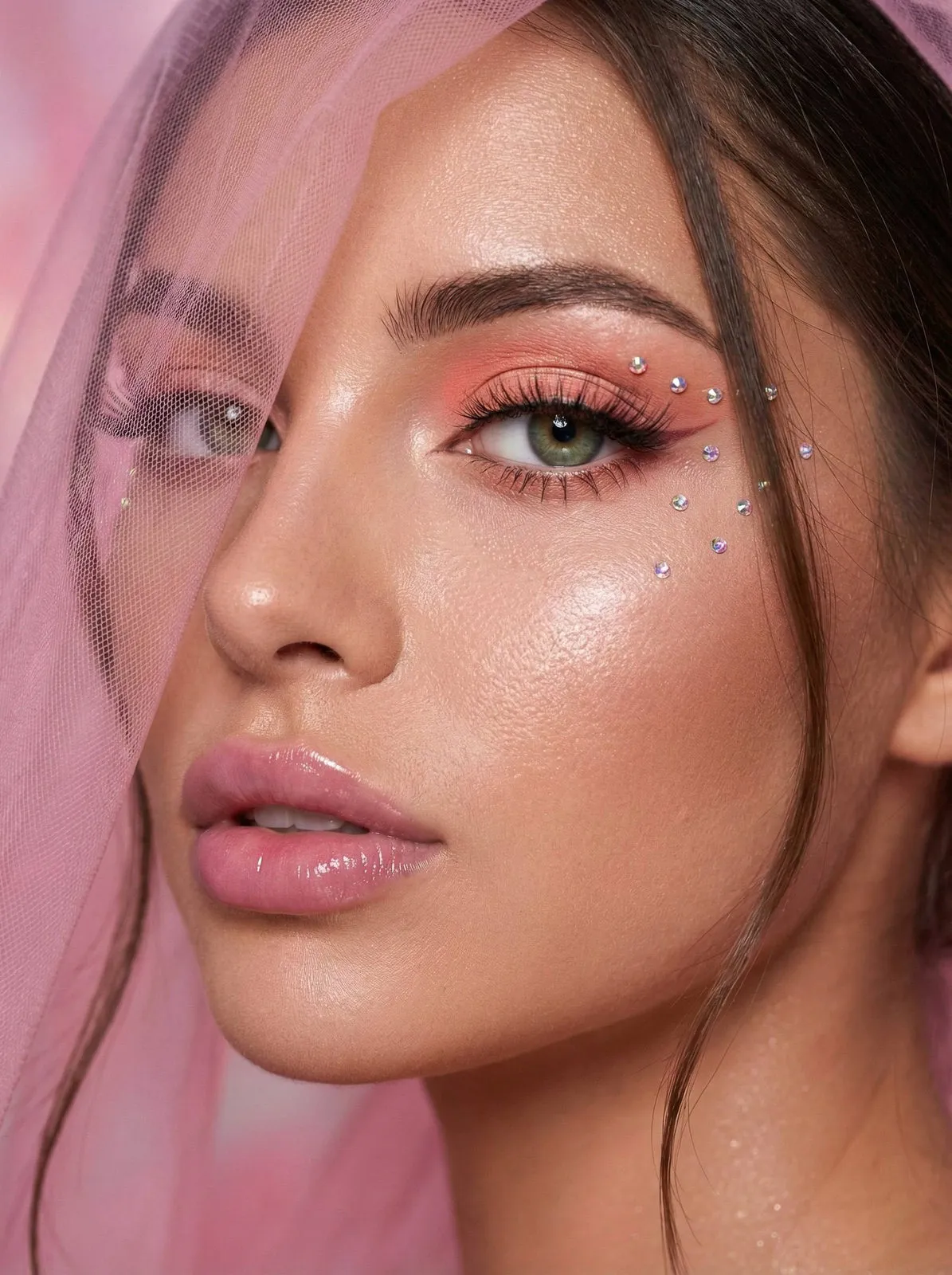 Makeup In Beauty Closeup