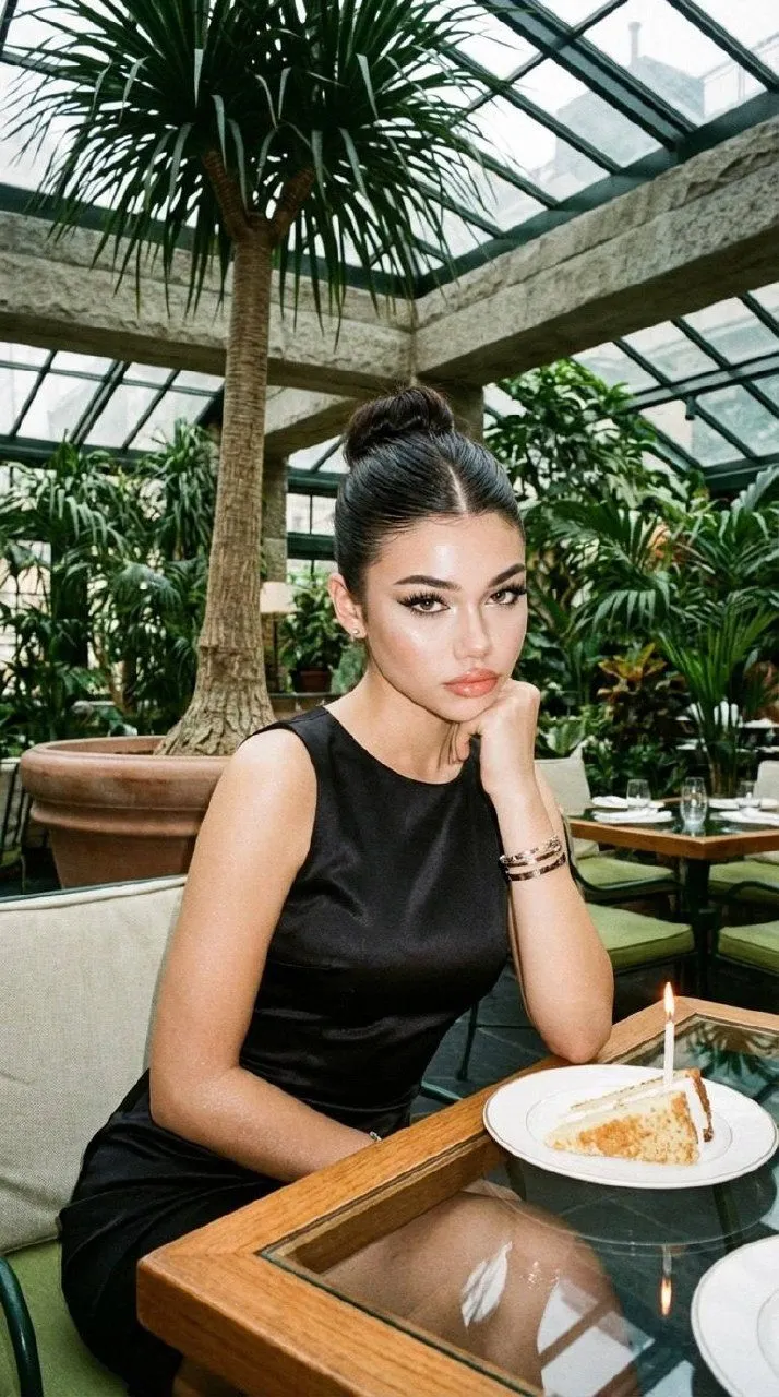 Makeup And Earrings And Bracelets At A Restaurant
