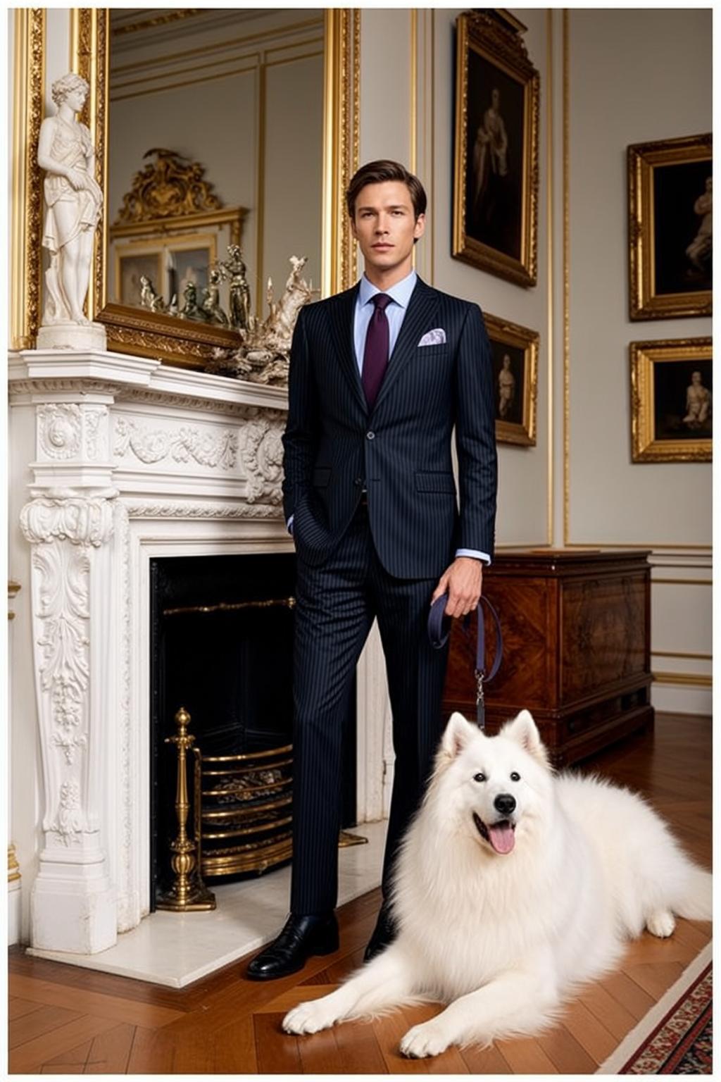 Formal Suit Dog Leash