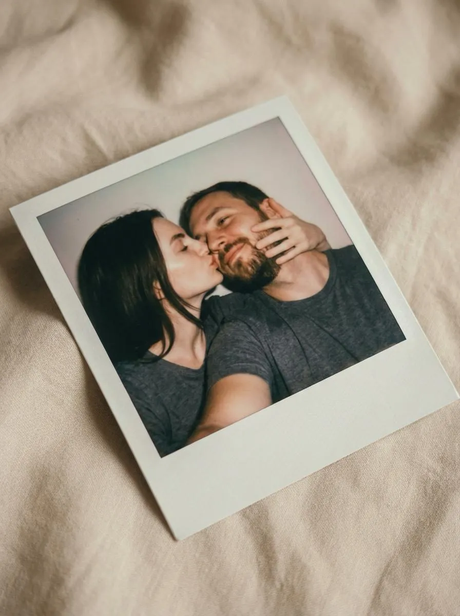 Intimate Polaroid Snapshot