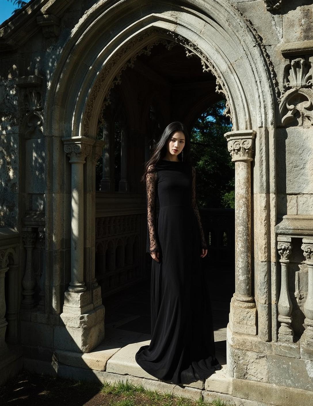 Stone Archway Dress