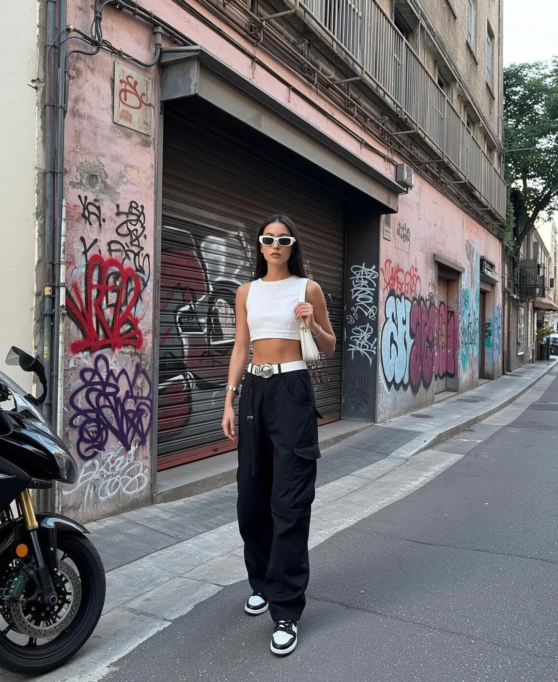 Sunglasses On A City Street