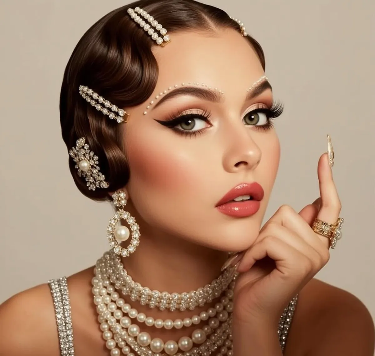 Makeup And Lash Extensions In Fashion Portrait