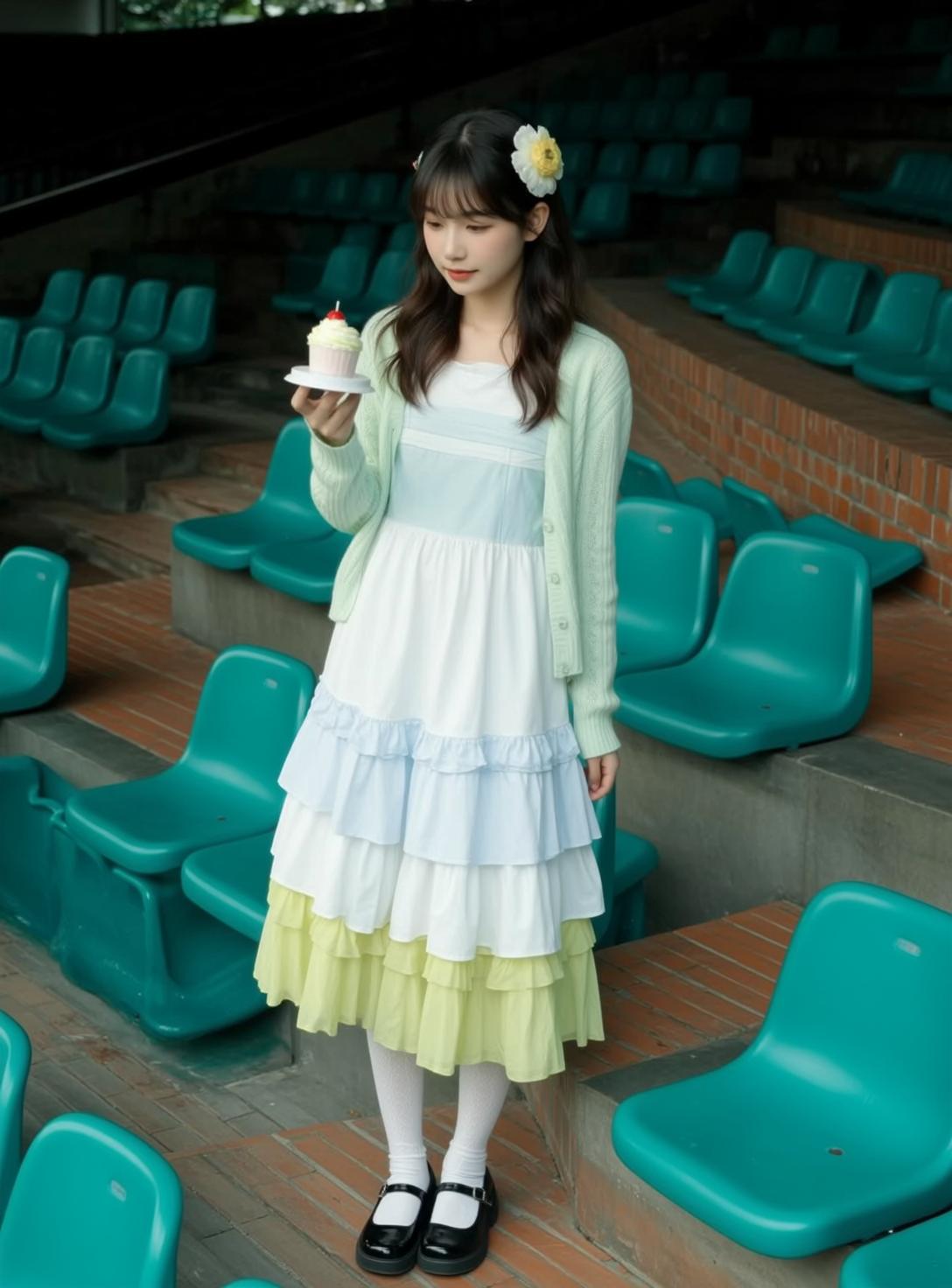 Cupcake by Stadium Seats