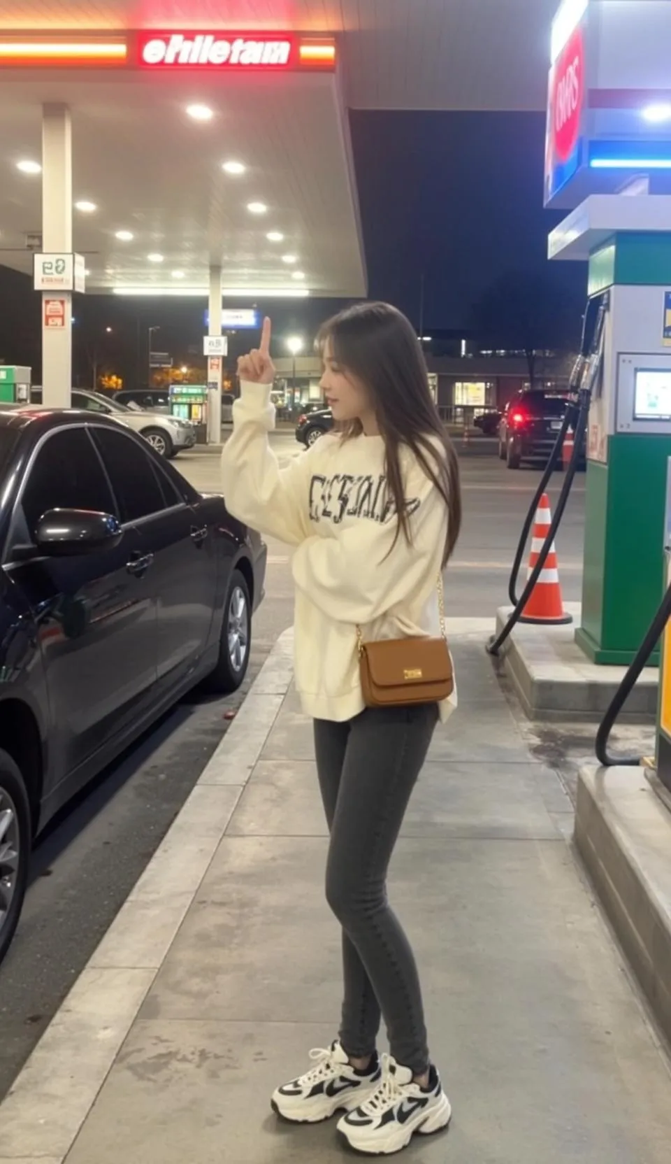 Gas Station Night Outfit