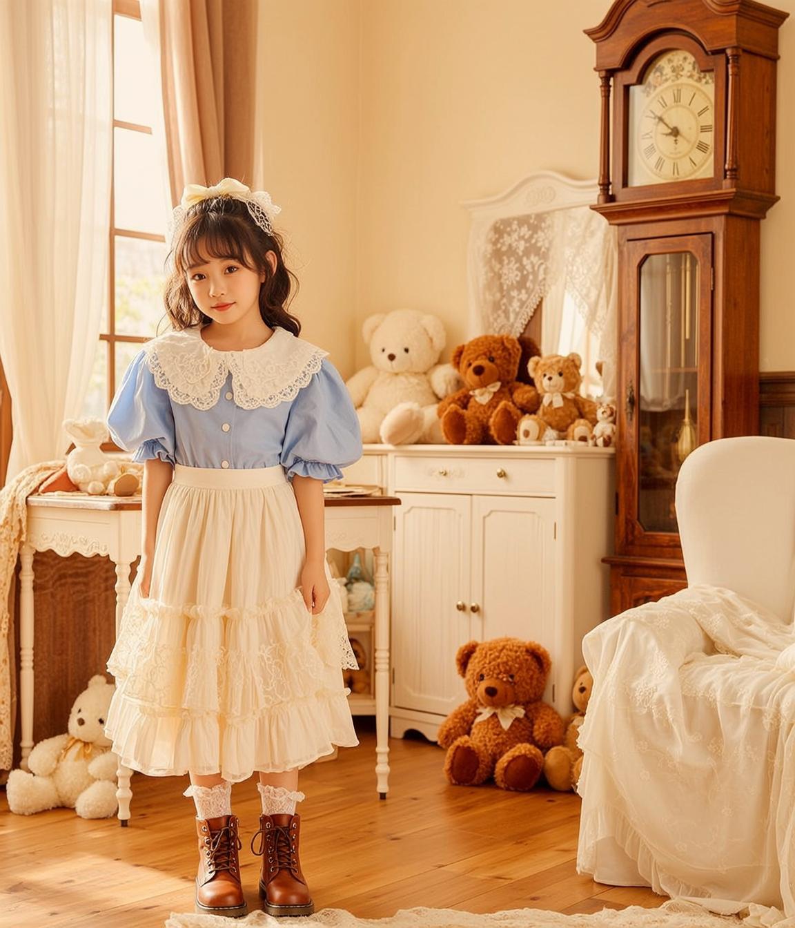 Dolly Recreate This Scene Description Young Girl