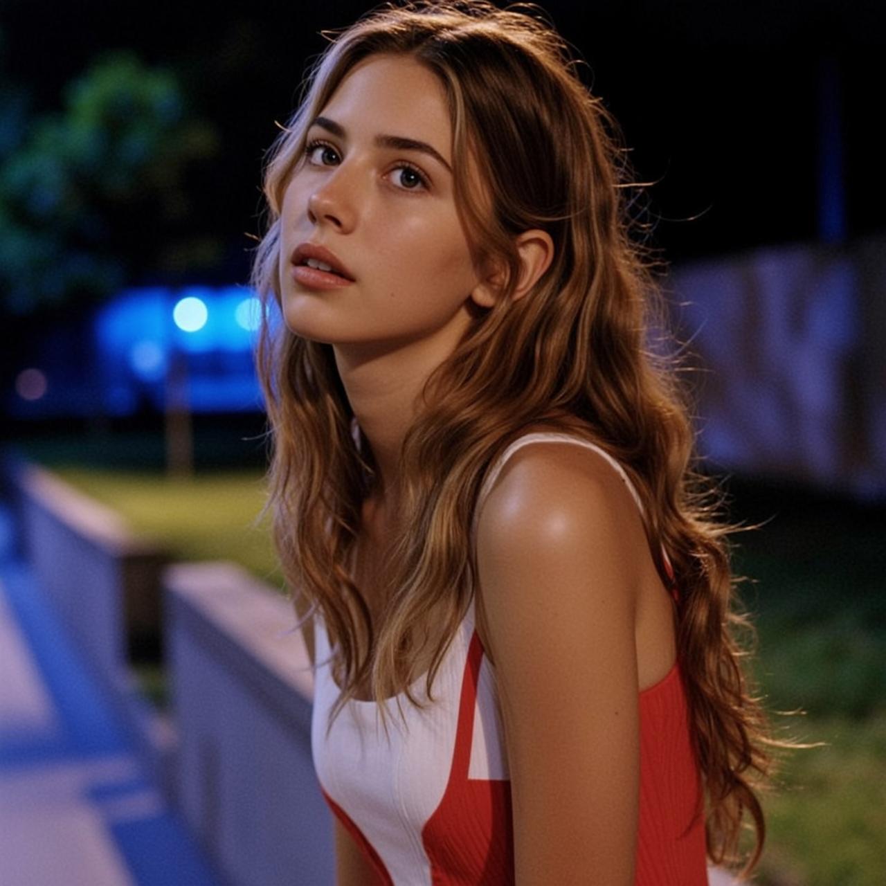 Tank Top Cinematic Portrait