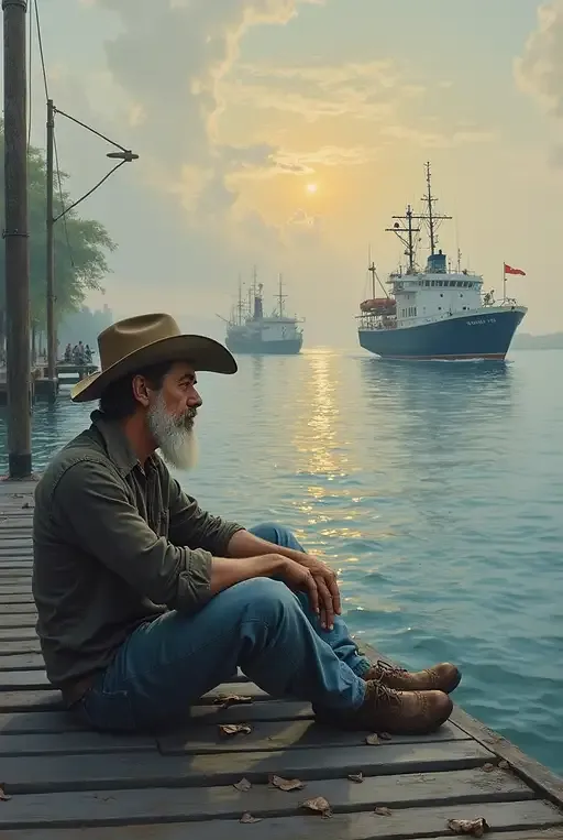 Morning Dockside Serenity