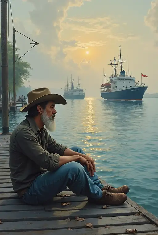 Morning Dockside Serenity