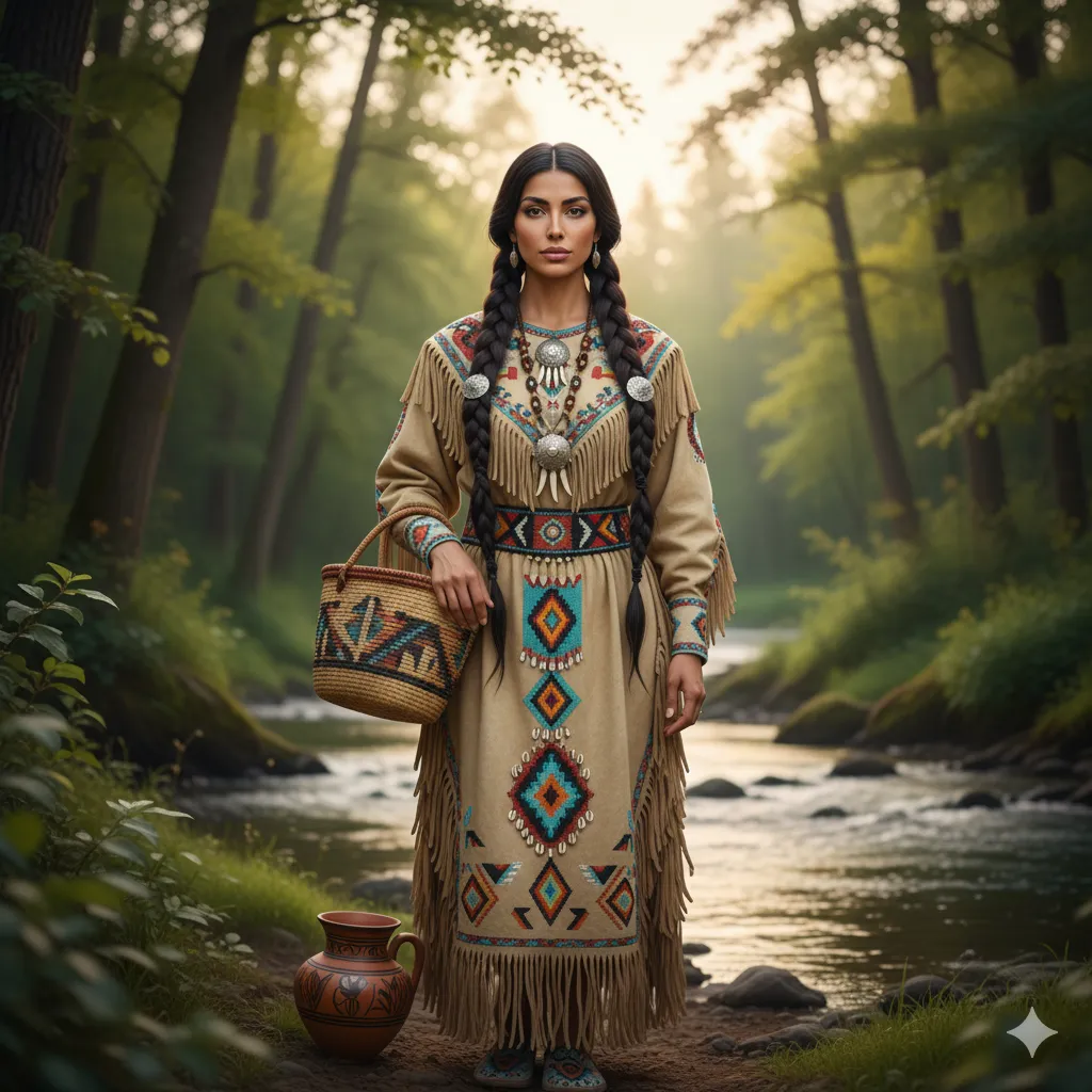 Native American girl