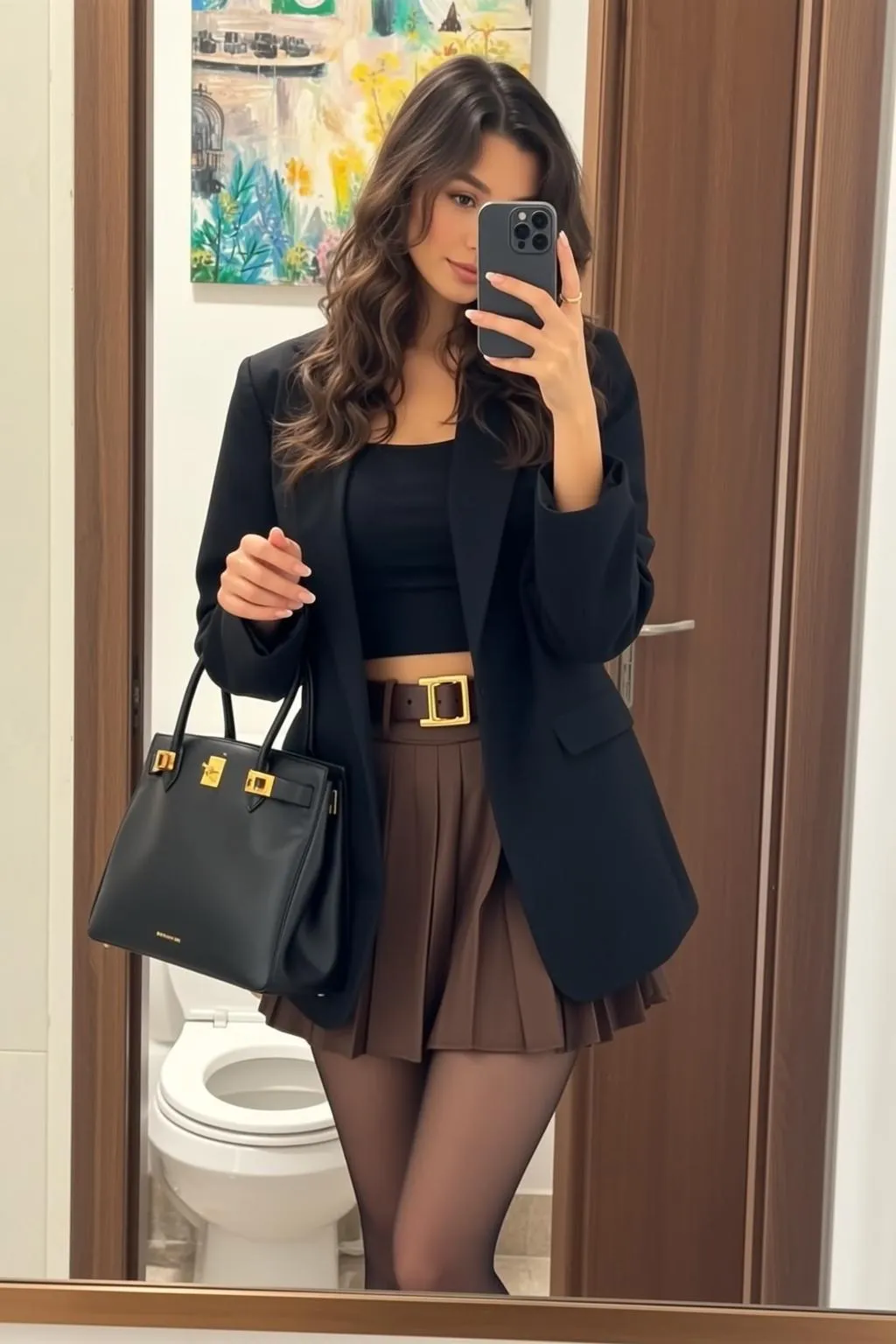 Rings In A Mirror Selfie