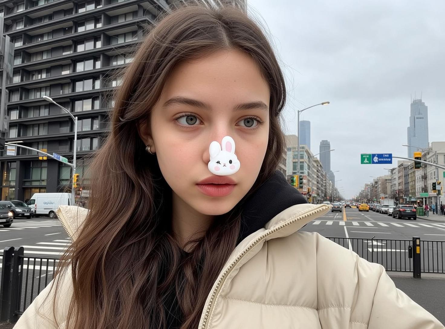 Explore Young Captured Selfie-style Her Head Tilted