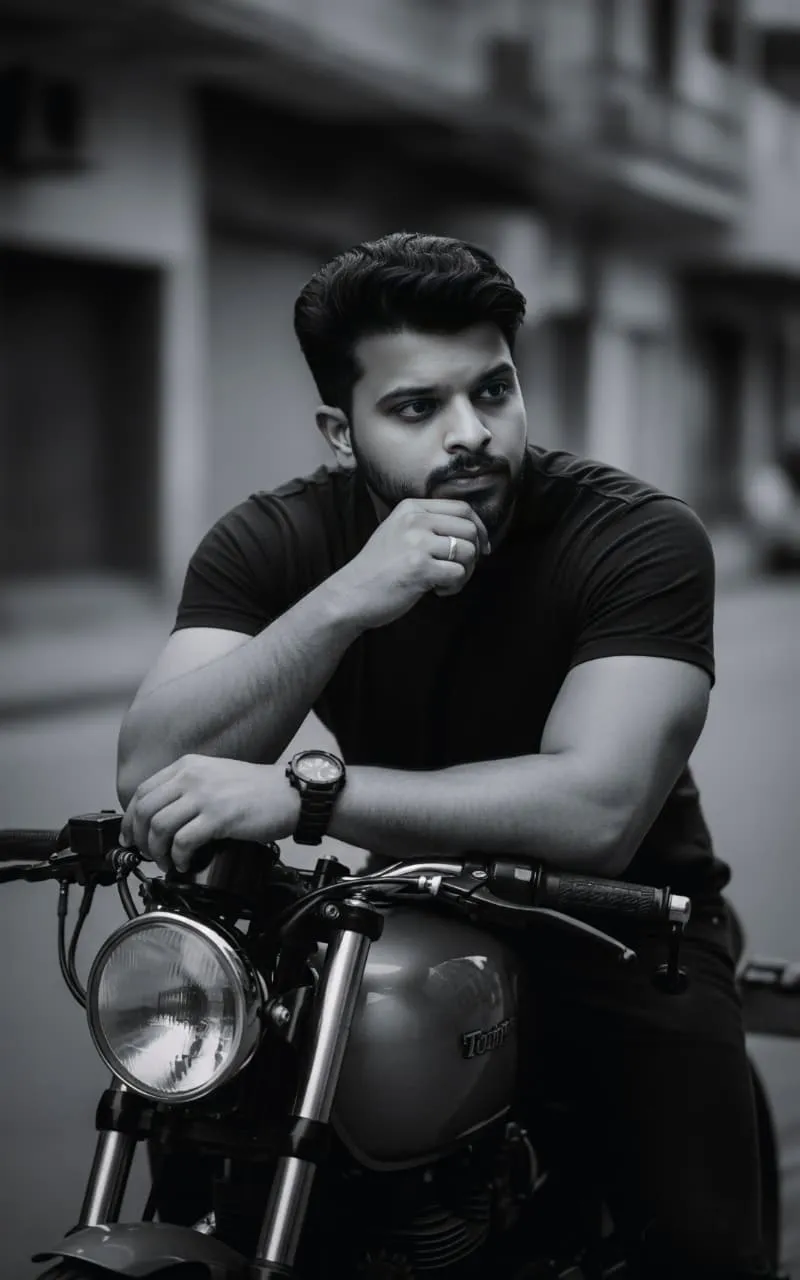 Rings And Wristwatch In Street Portrait