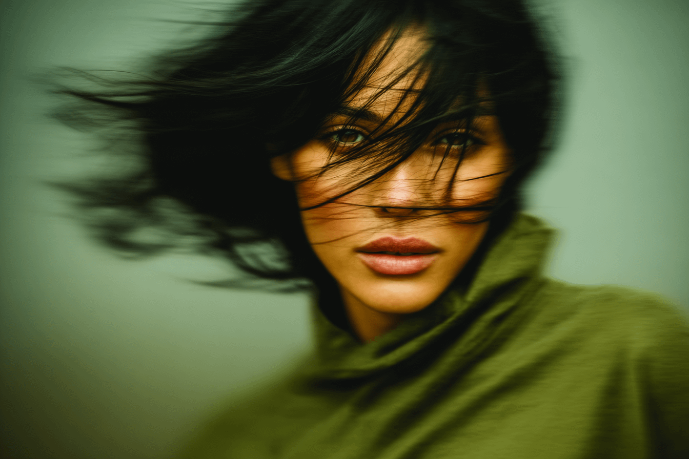 Oversized In Peter Lindbergh Leica Lens