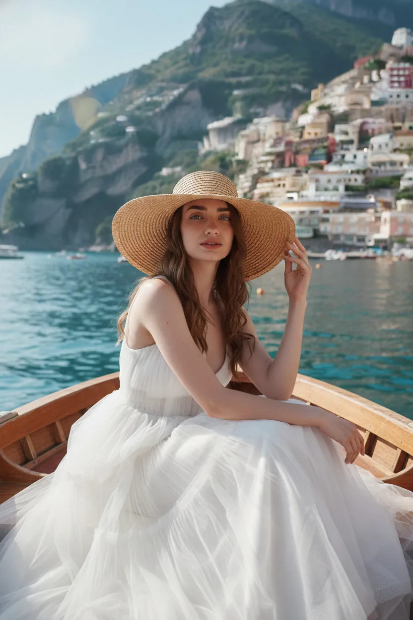 Boat Hat Tulle Coastline