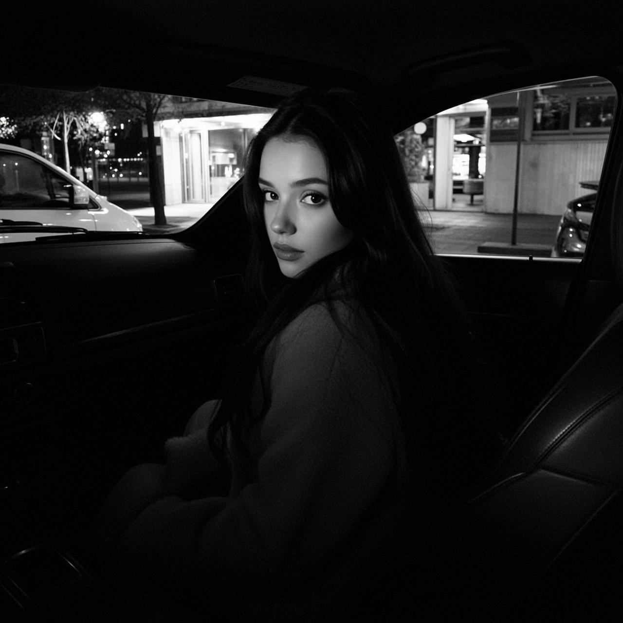 Soft Sweater Car Portrait