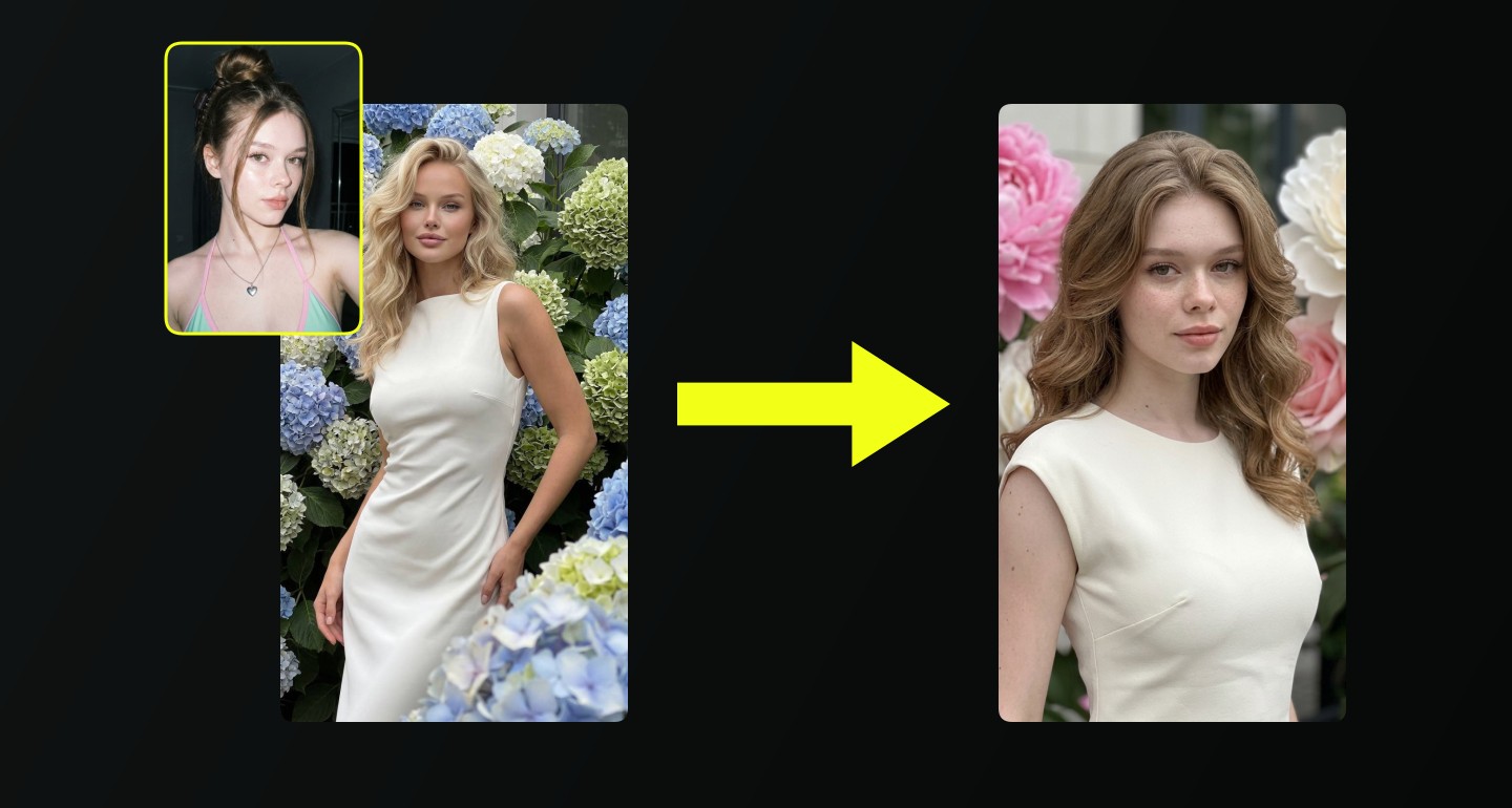 Mila remix walkthrough for Giant Flowers Luxury Fashion Editorial Ultra Modern Dress