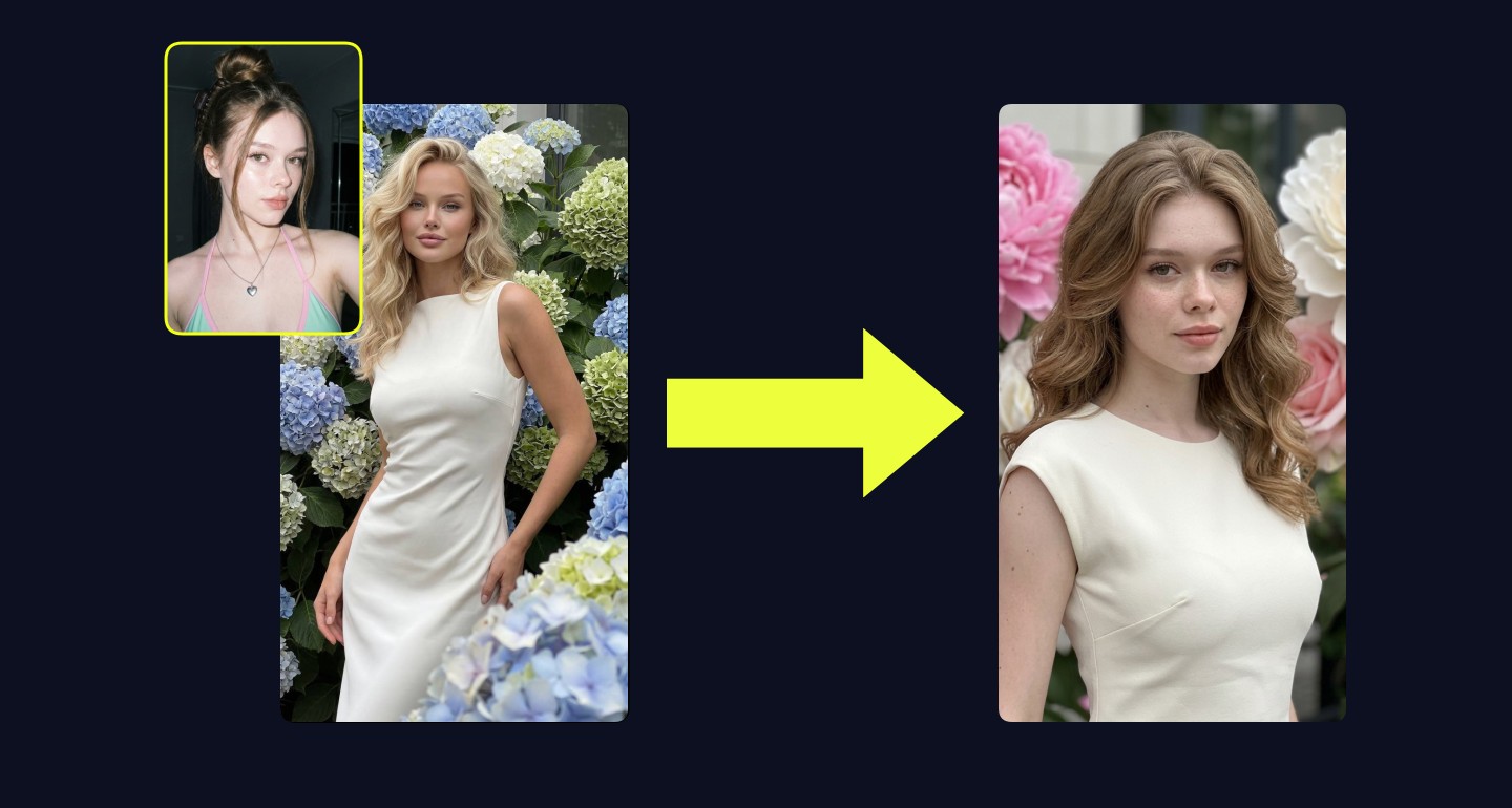 Mila remix walkthrough for Giant Flowers Luxury Fashion Editorial Ultra Modern Dress