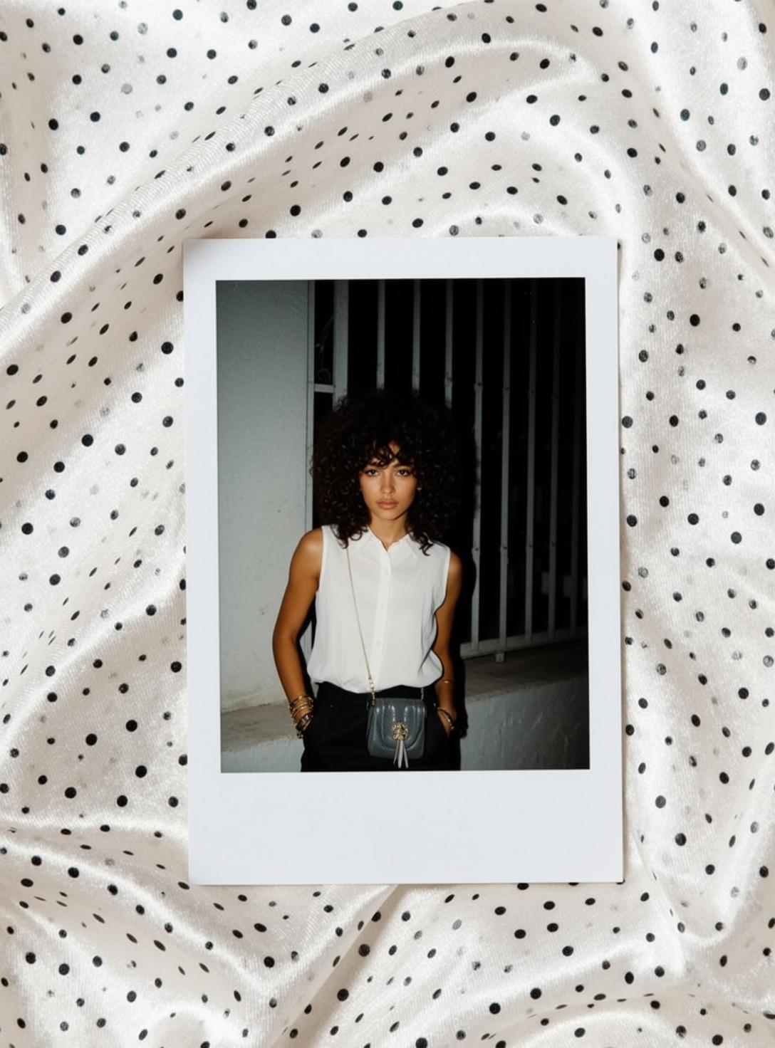 Night Portrait White Shirt