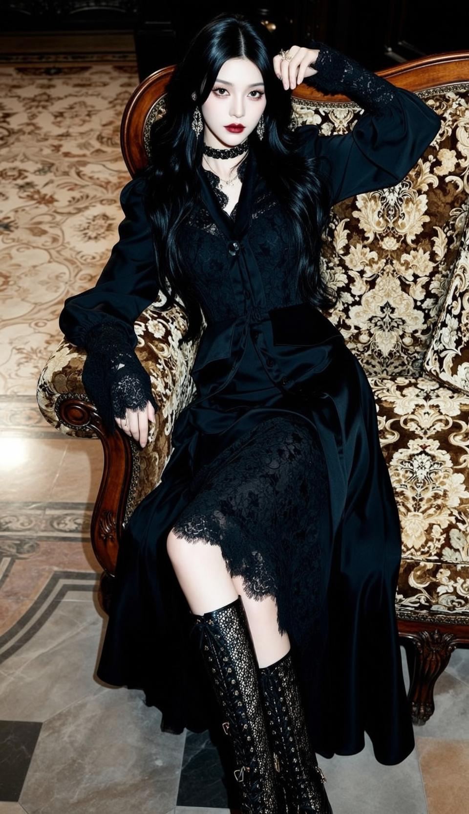 Indoors Dress Portrait
