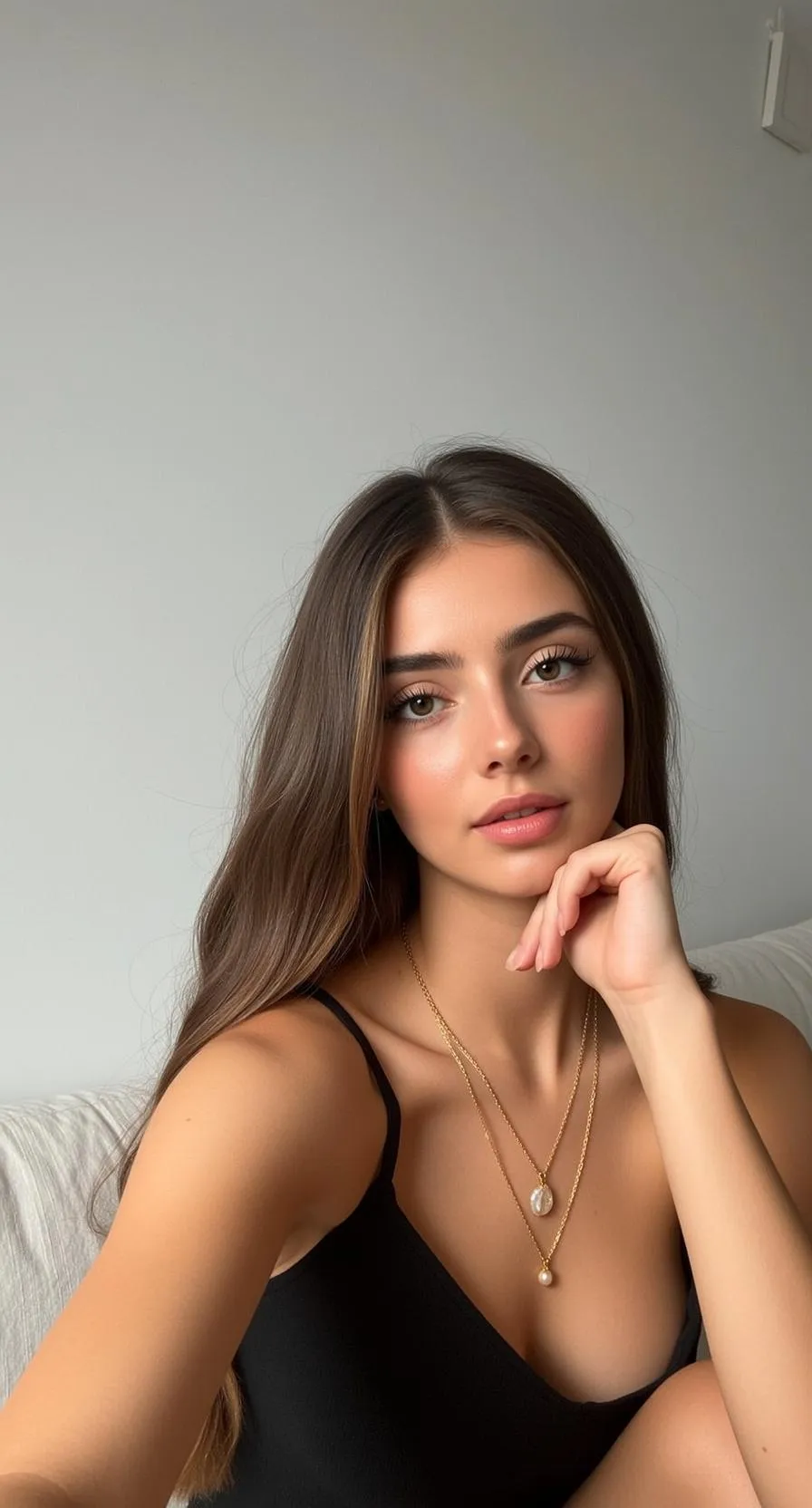 Necklace In Beauty Closeup