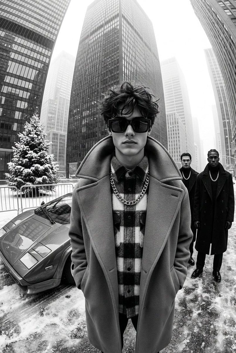 Urban Winter Street Fashion Editorial