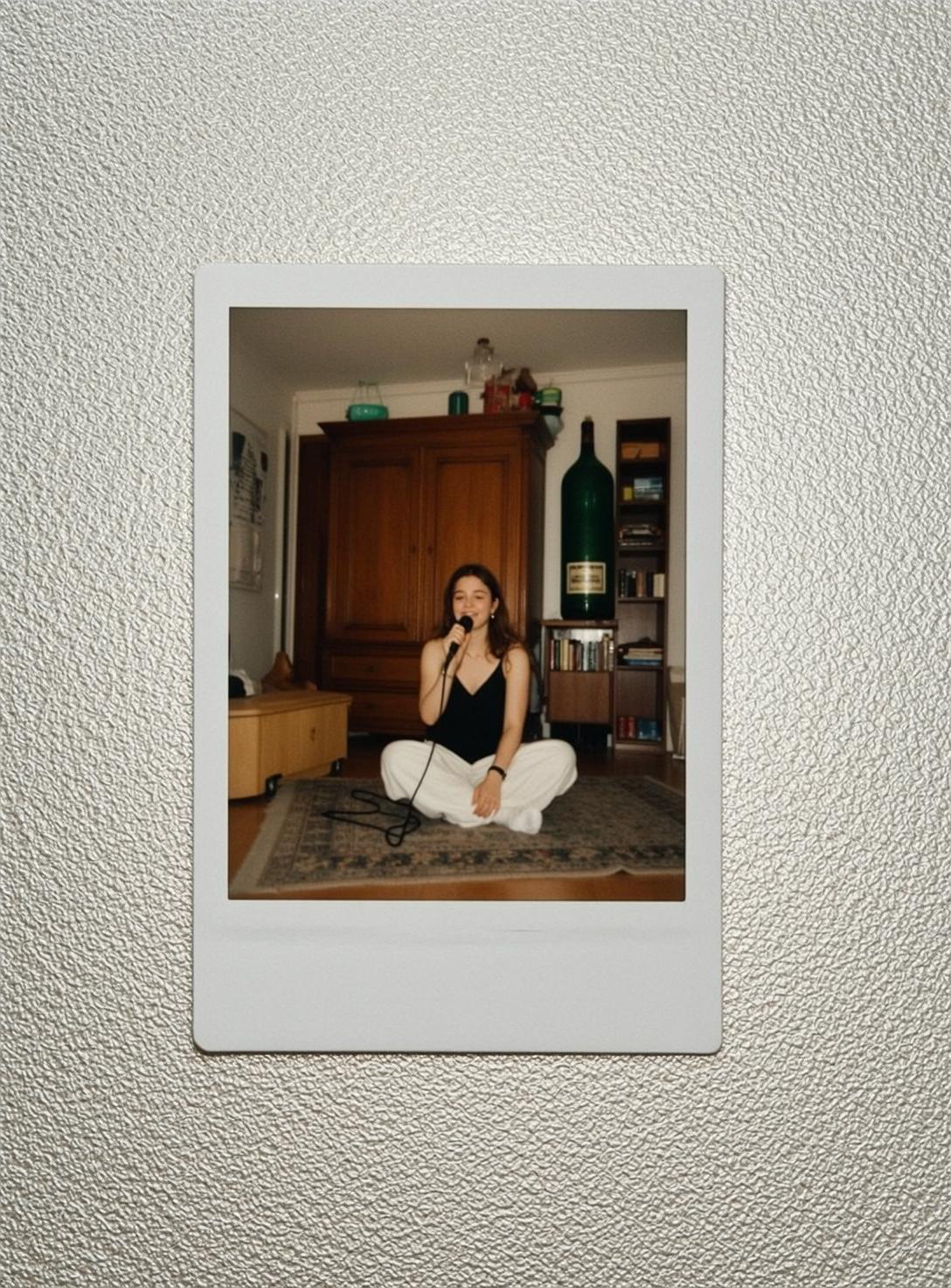 Living Room Microphone Floor Pose
