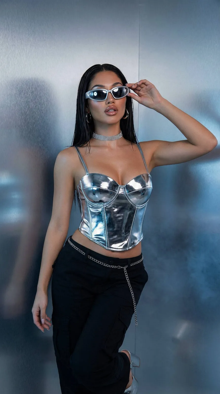 Chrome Futuristic Fashion