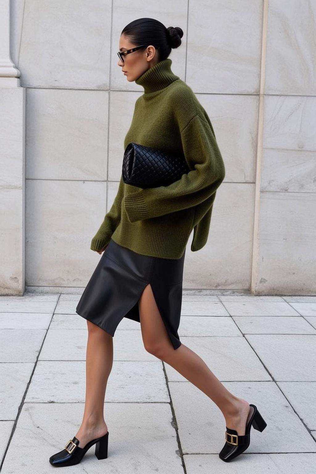 Leather Skirt Urban Profile