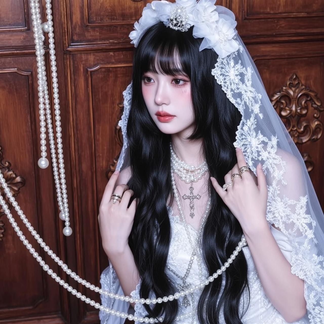Indoors Wedding Dress