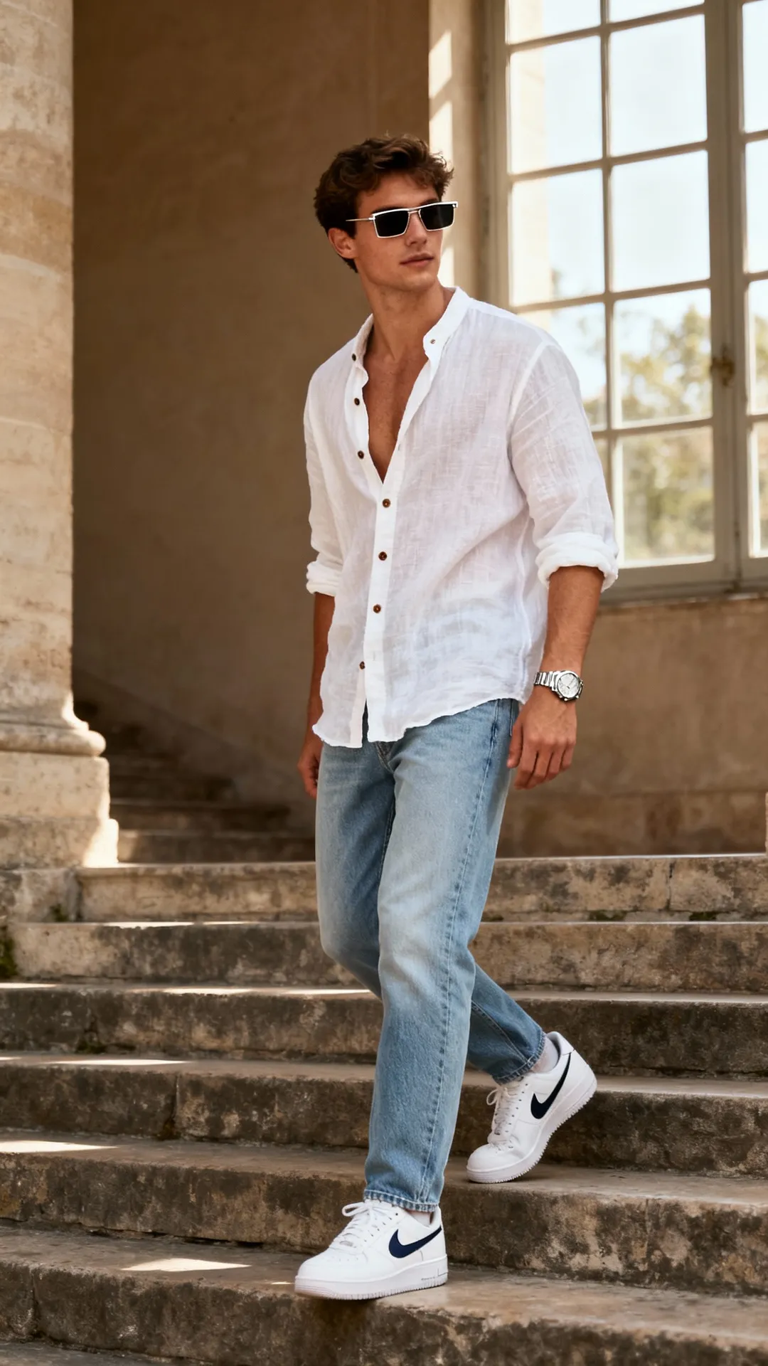 Sunglasses In Fashion Portrait