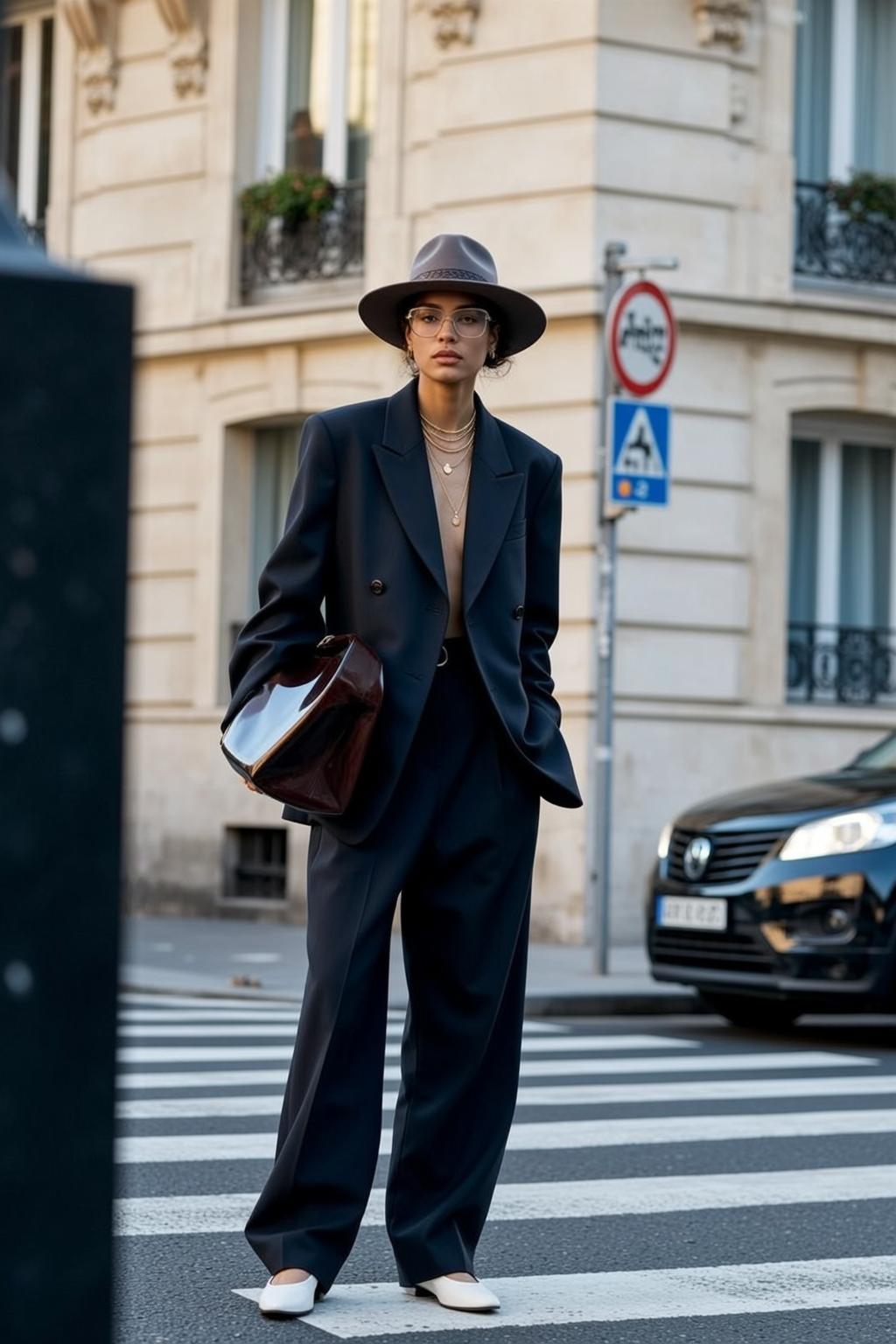 Fashion Week Dark Pulled Back Light Brown