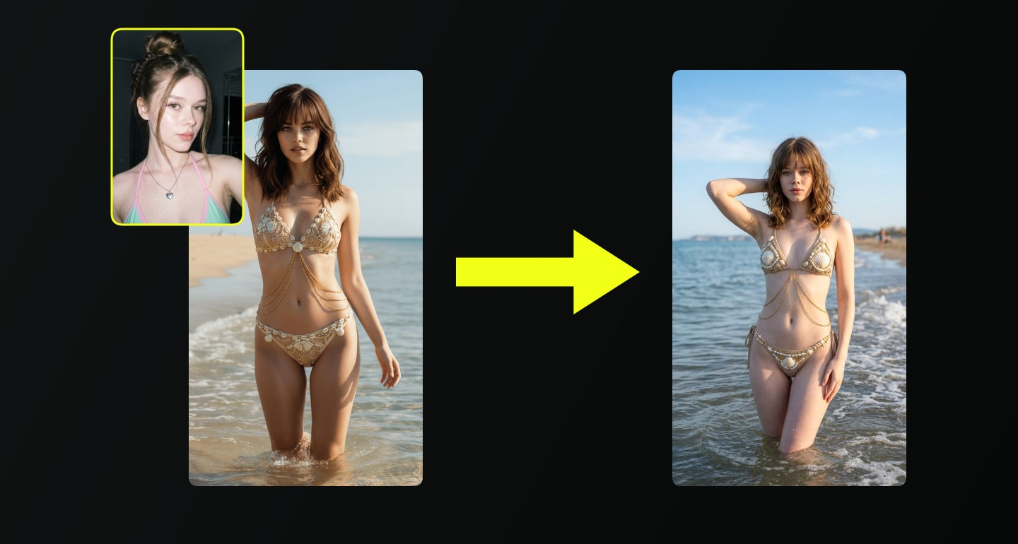 Mila remix walkthrough for Beach Bikini Seashells Pearls Body Jewelry Warm Light