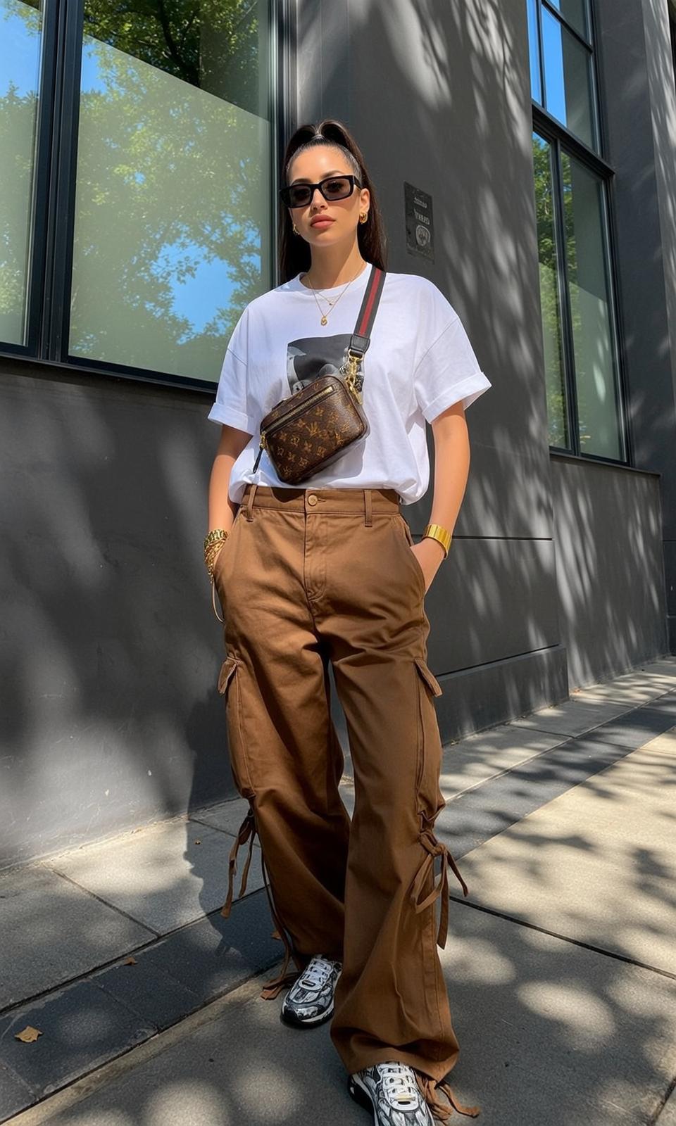 Cargo Pants Graphic Tee