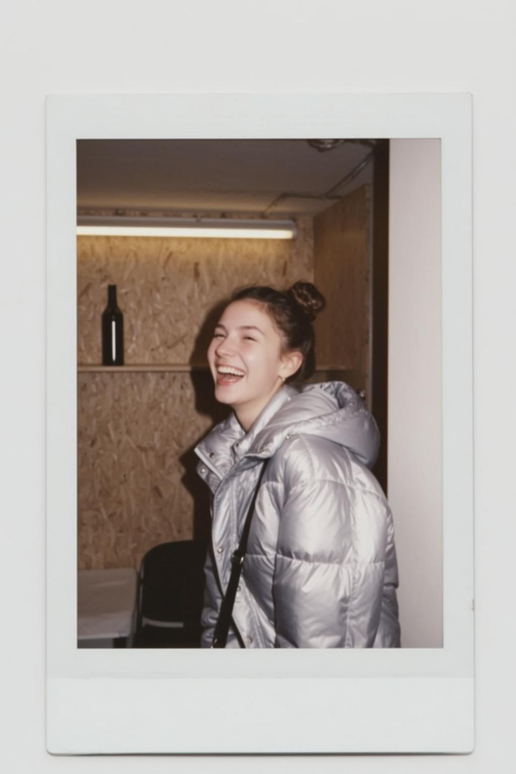 Silver Puffer Candid Laugh