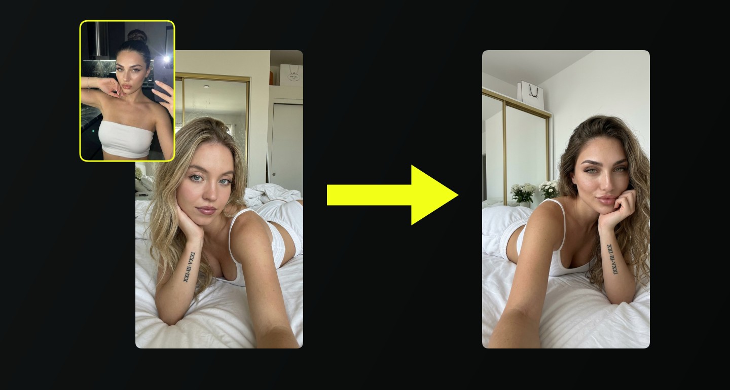 Lily remix walkthrough for High Angle White Bedding Selfie