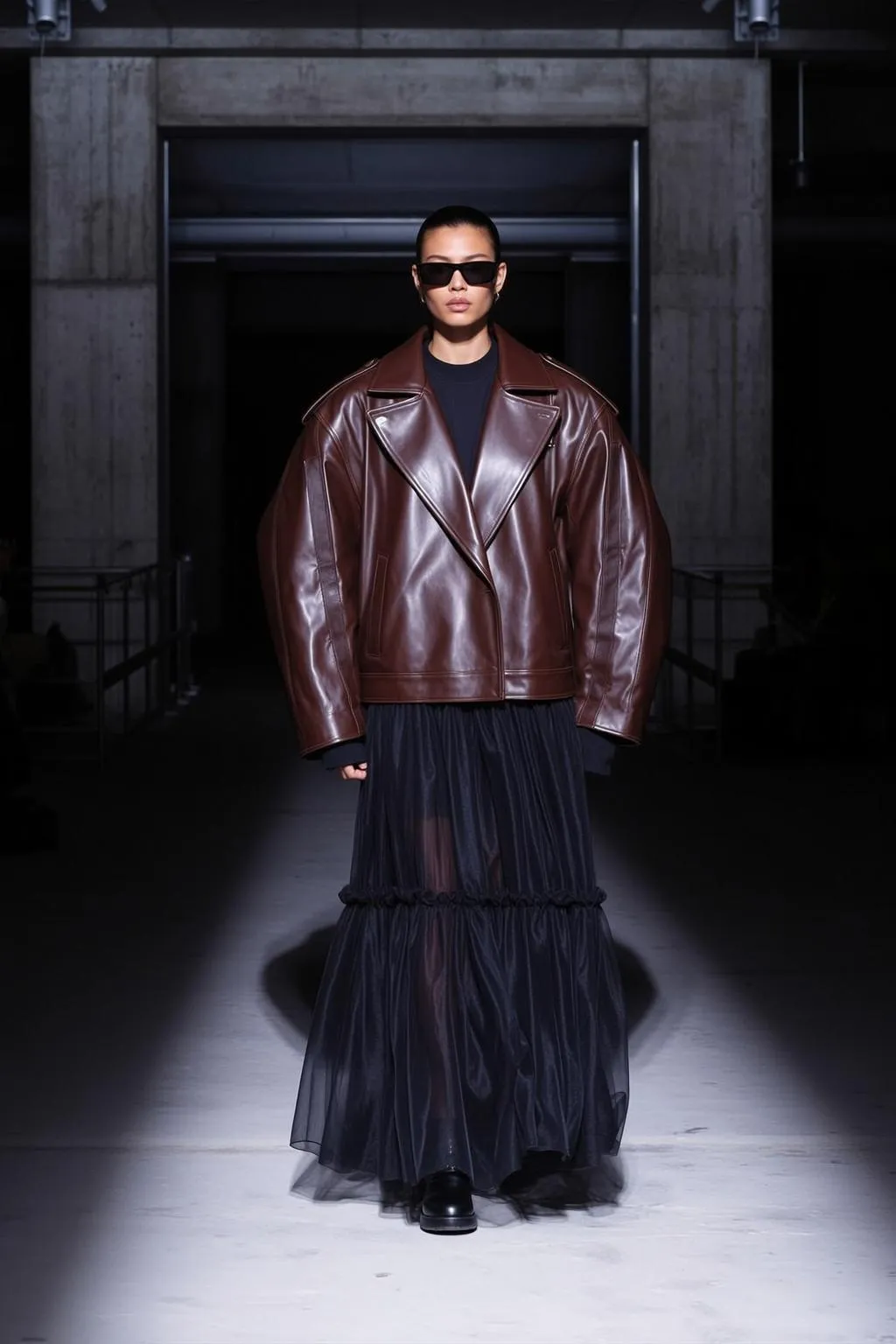Sunglasses On A Fashion Runway