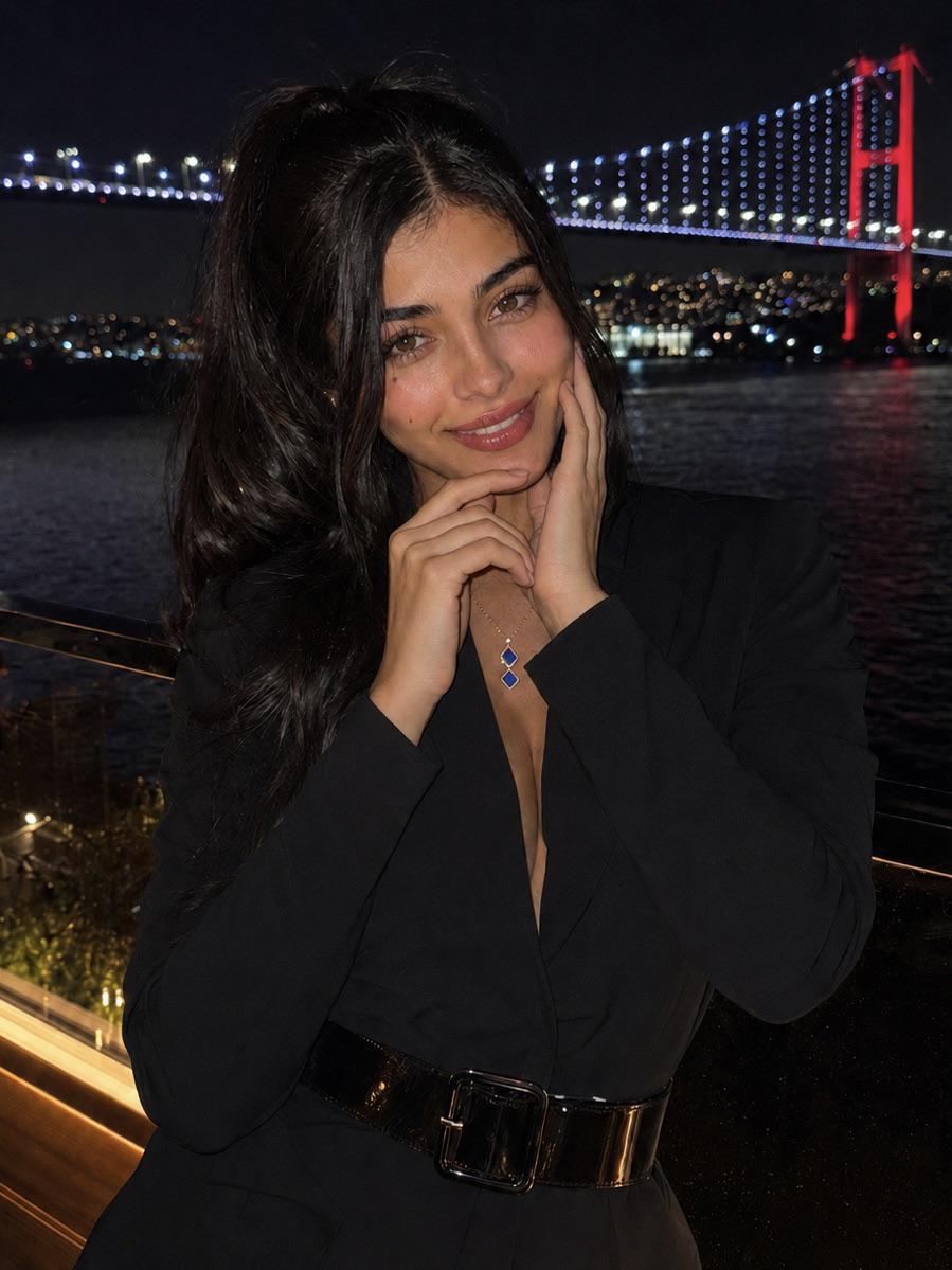 Istanbul Terrace Night Bosphorus Bridge View