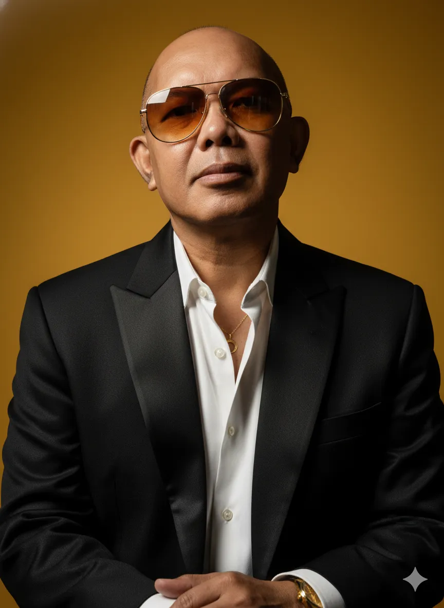Necklace In Blazer Portrait